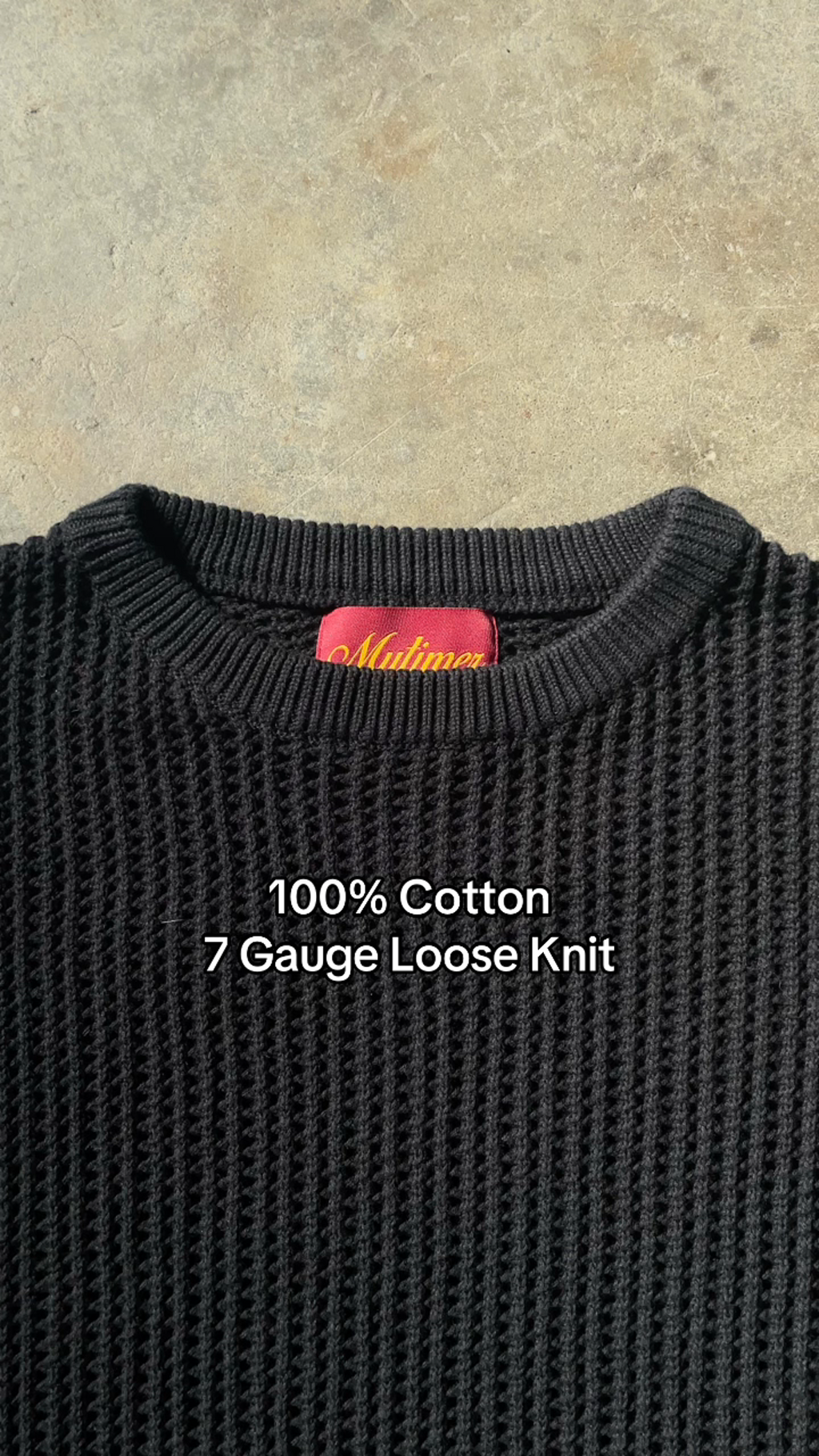 Mutimer Fisherman's Knit