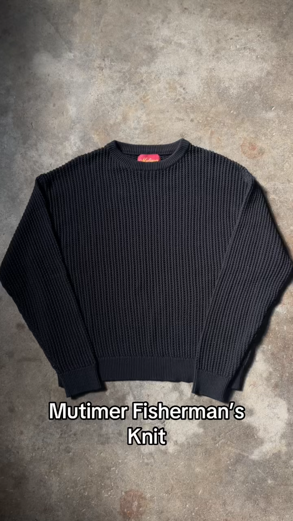 Mutimer Fisherman's Knit