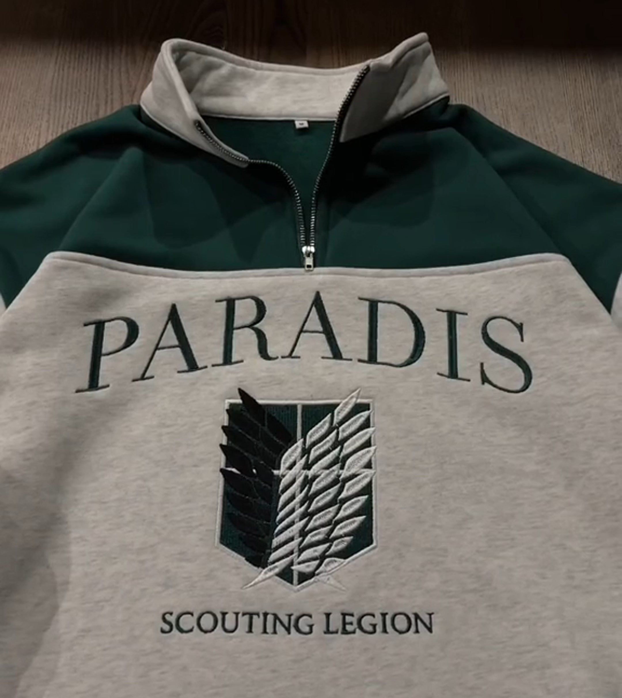 Wings of Freedom Quarter-Zip - AOT