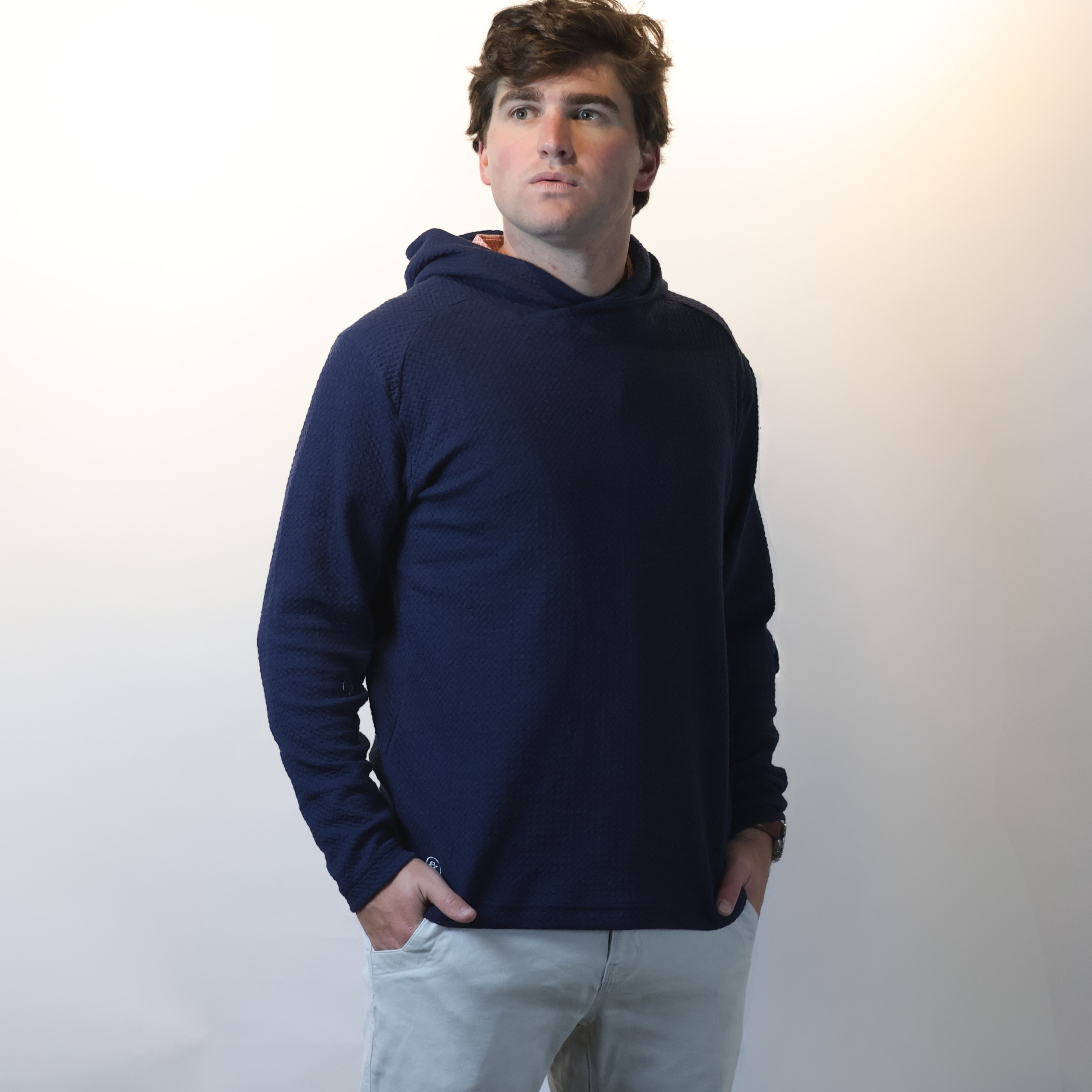 Textured Hoodie