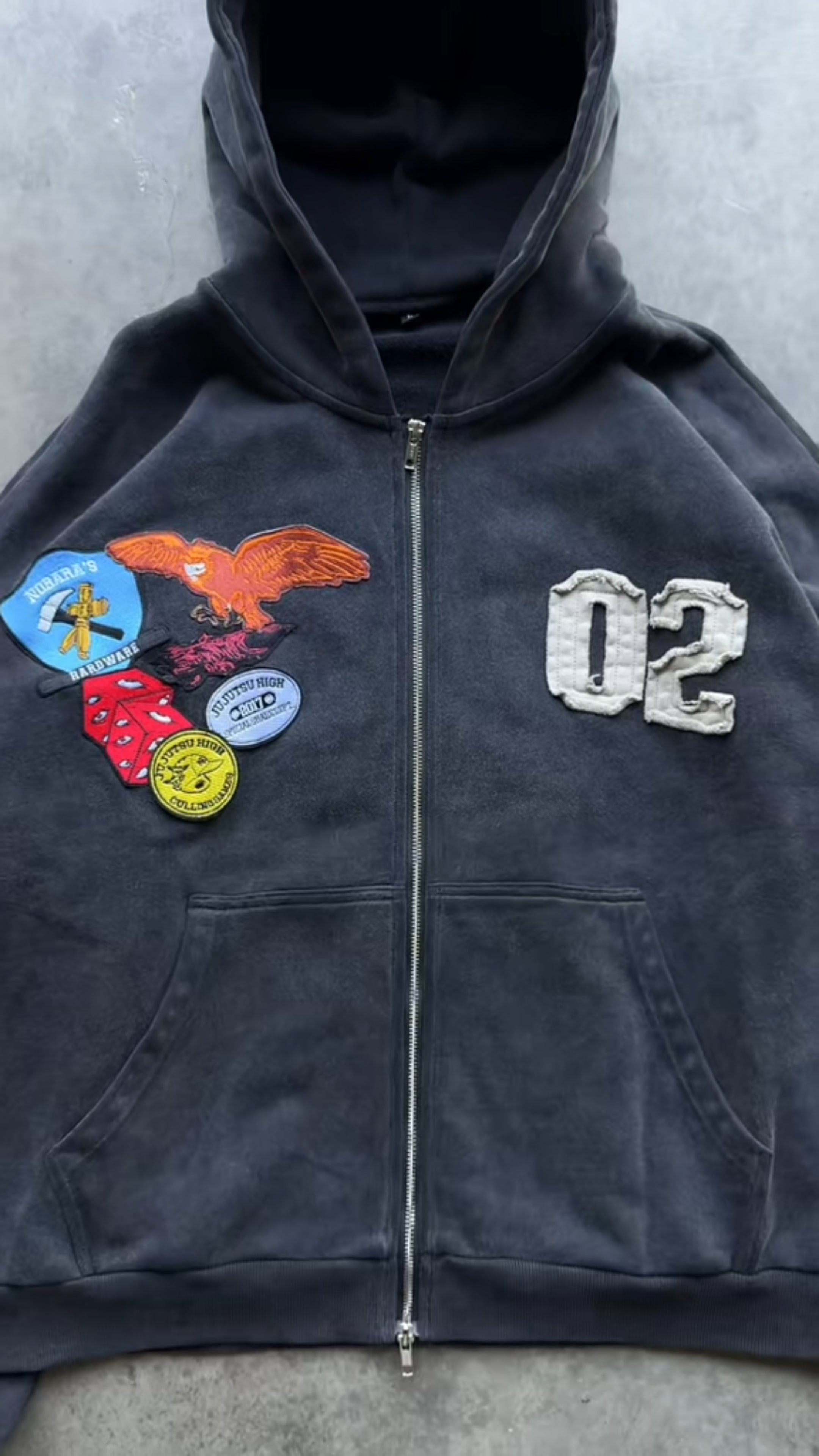 JJK HIGH ZIP UP