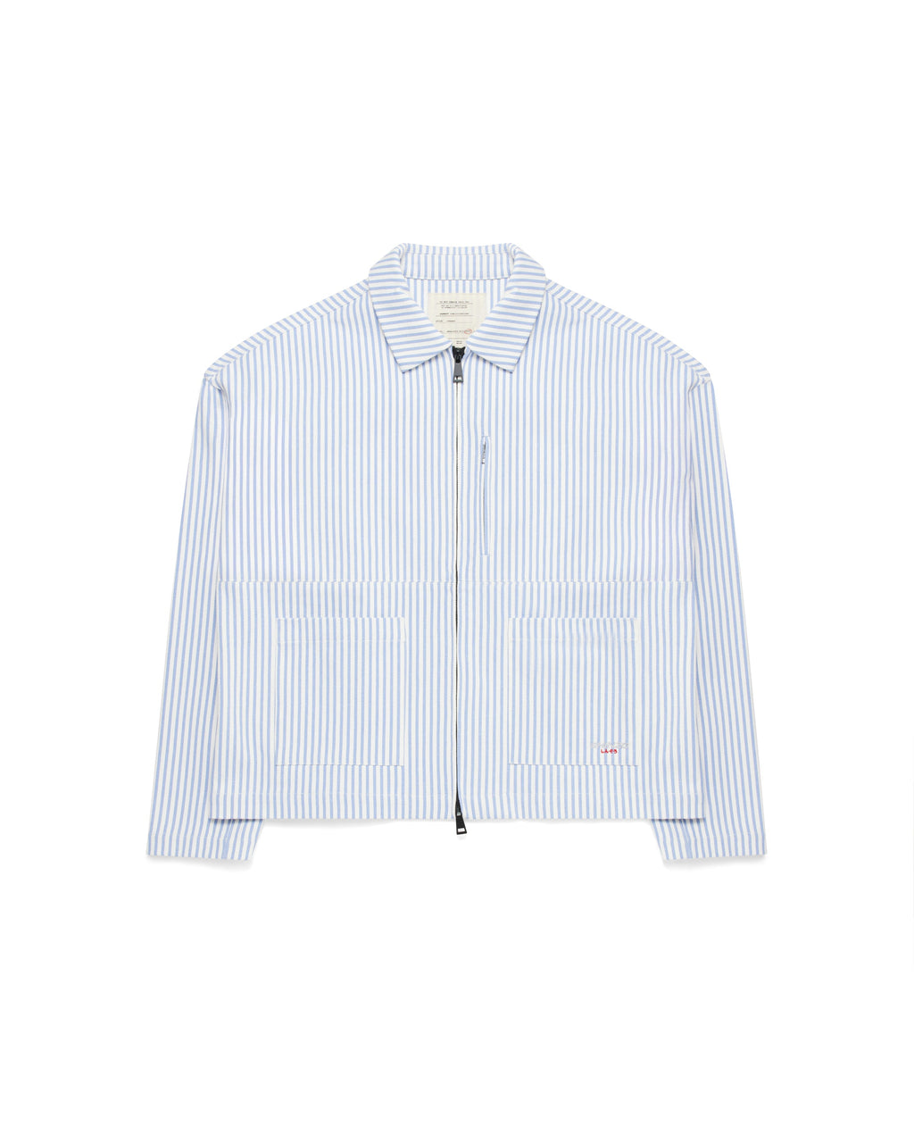 PINSTRIPE CANVAS WORKWEAR JACKET
