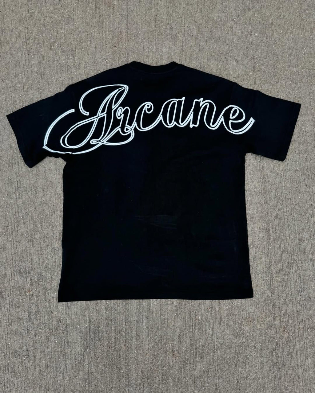 Jesus Street Print Double-Sided T-Shirt