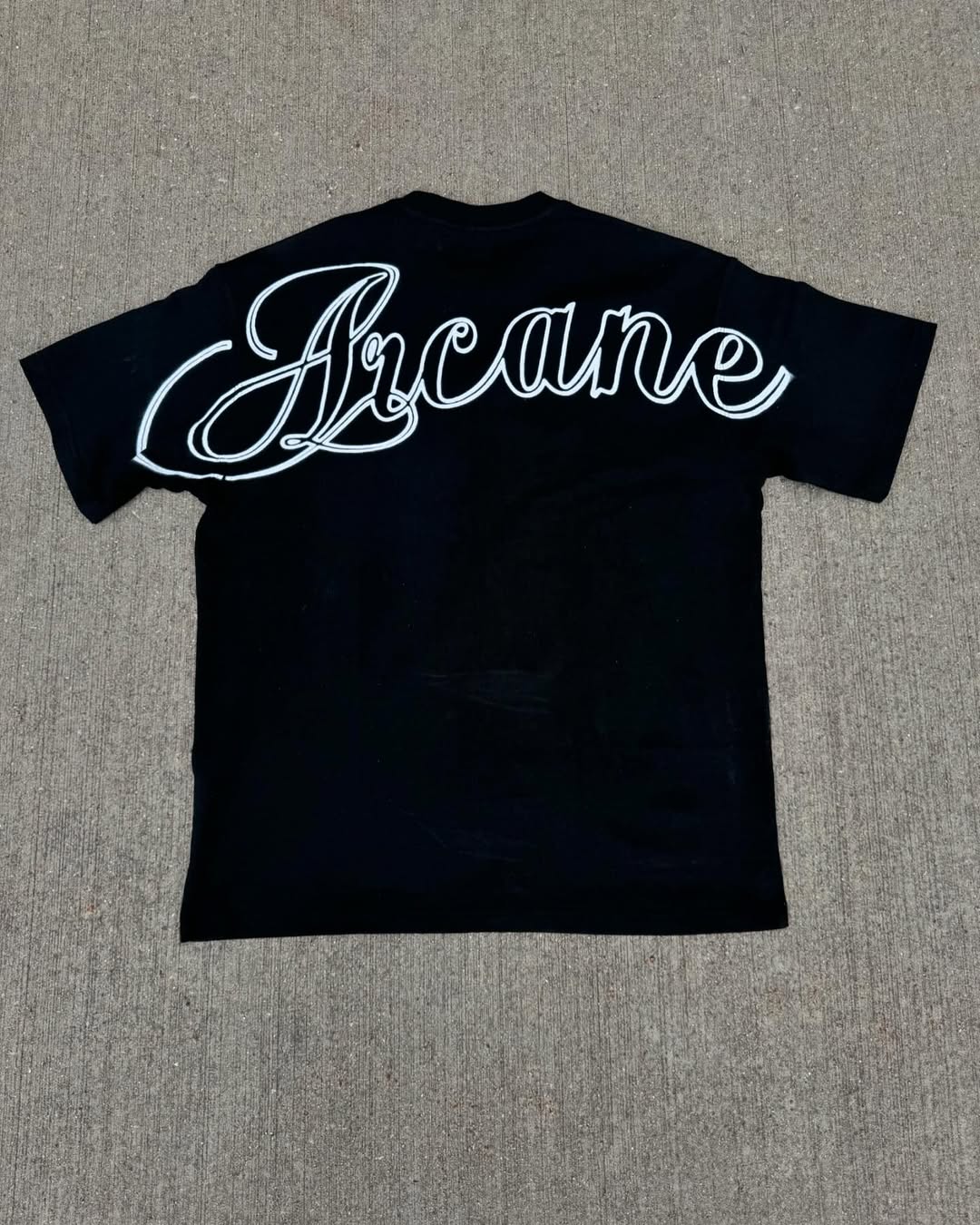 Jesus Street Print Double-Sided T-Shirt
