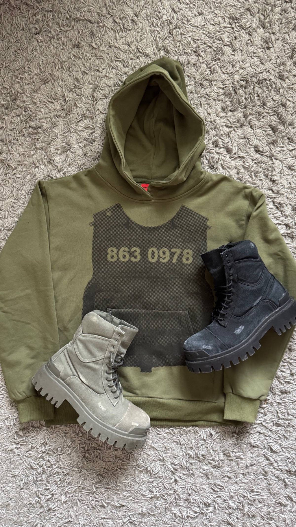 "VEST" HOODIE