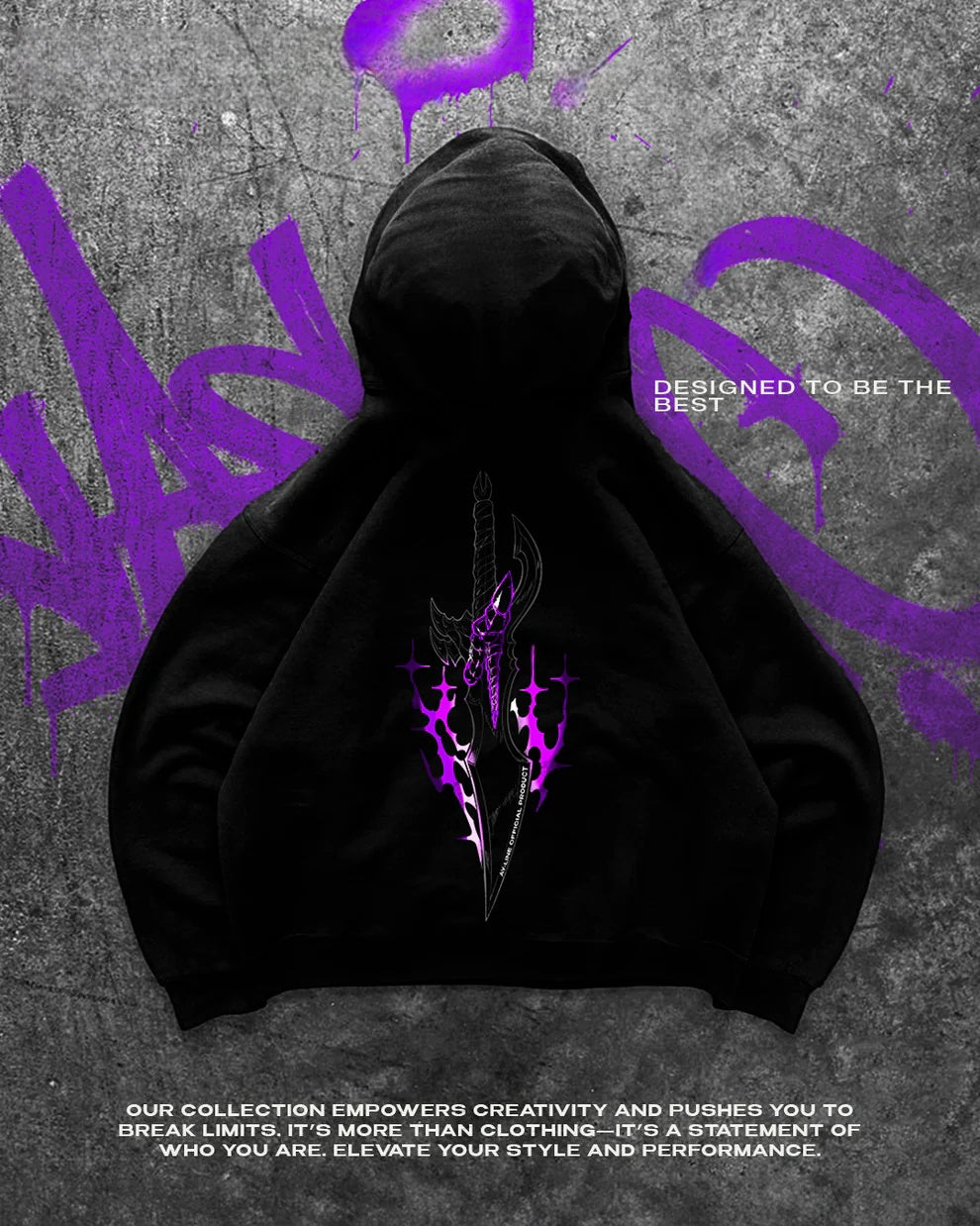 Kasaka's Venom Fang Hoodie