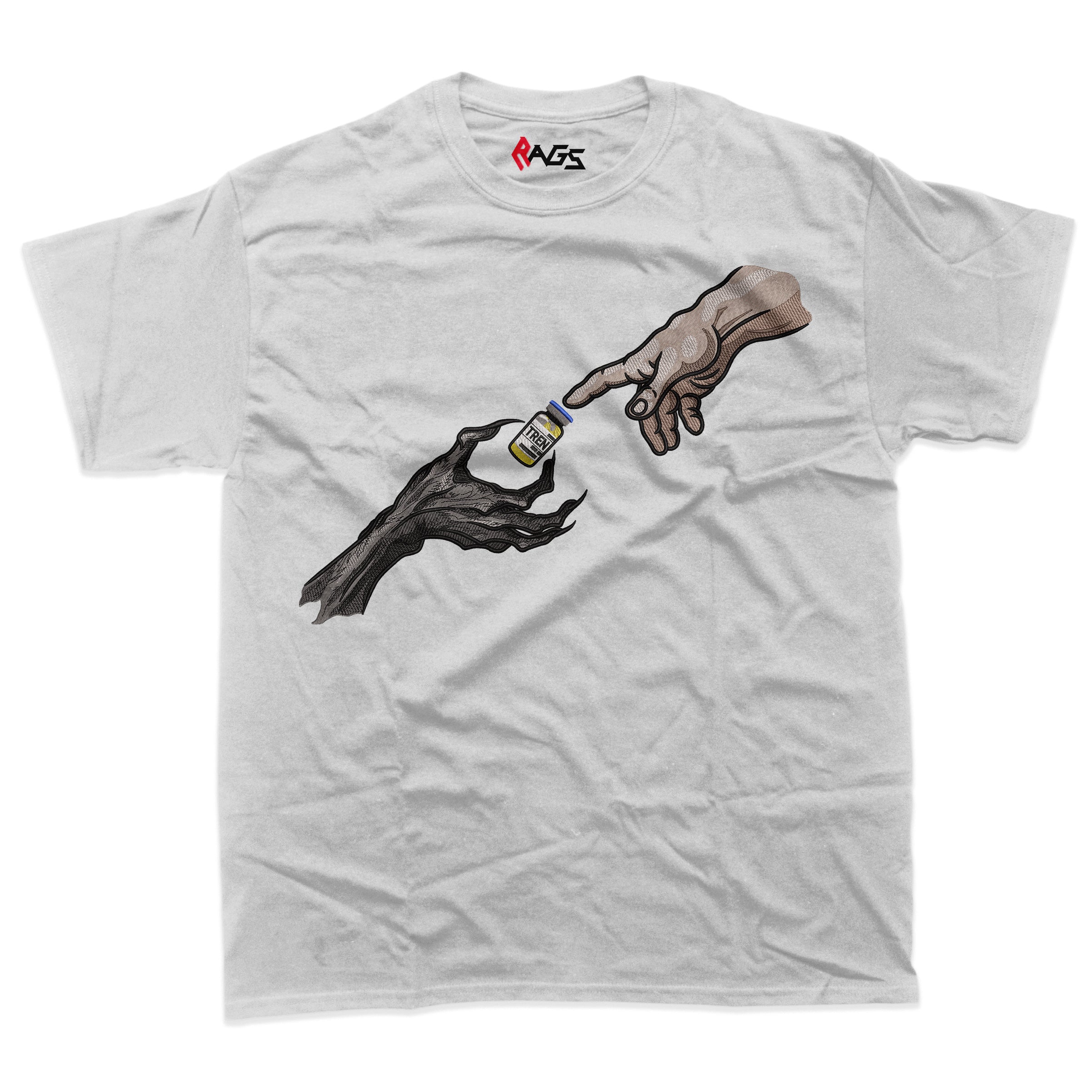Darkness Antidote embroidered T-shirt(OVERSIZED)