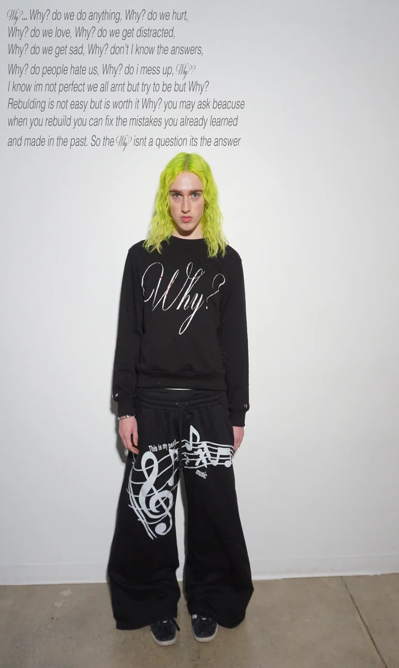 " WHY" LONG SLEEVE